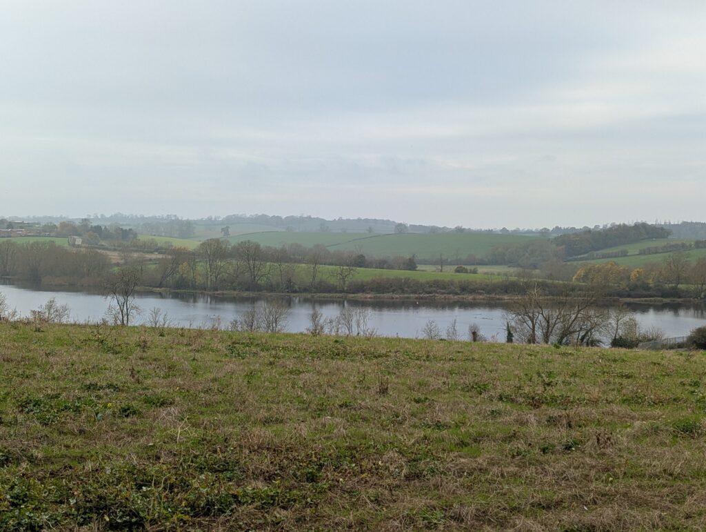 A view of the reservoir.