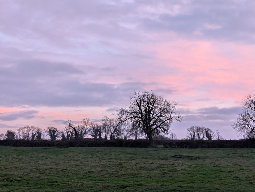 Sunset getting closer!