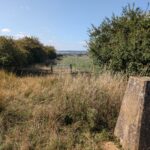 View from the trig point above Welham.