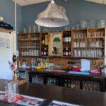 The Woodman's Bar at Glooston Village Hall.