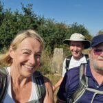 The Yompers at the trig point.