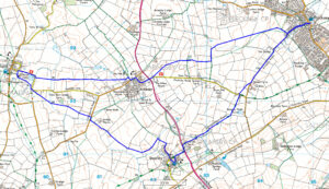Route of the walk